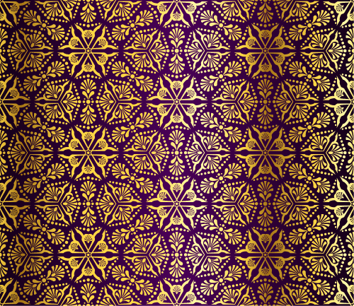 free vector Gorgeous fabric pattern background vector 4